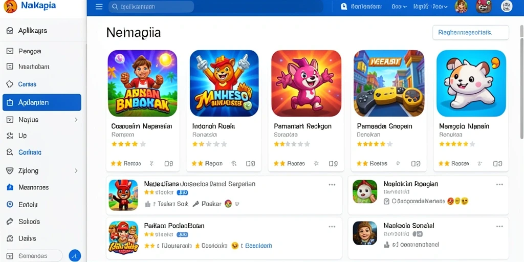 Tampilan antarmuka yang menarik dan mudah digunakan.