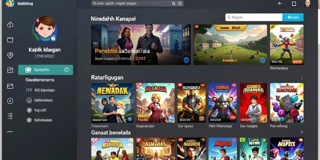 Tampilan antarmuka yang menarik dan mudah digunakan.
