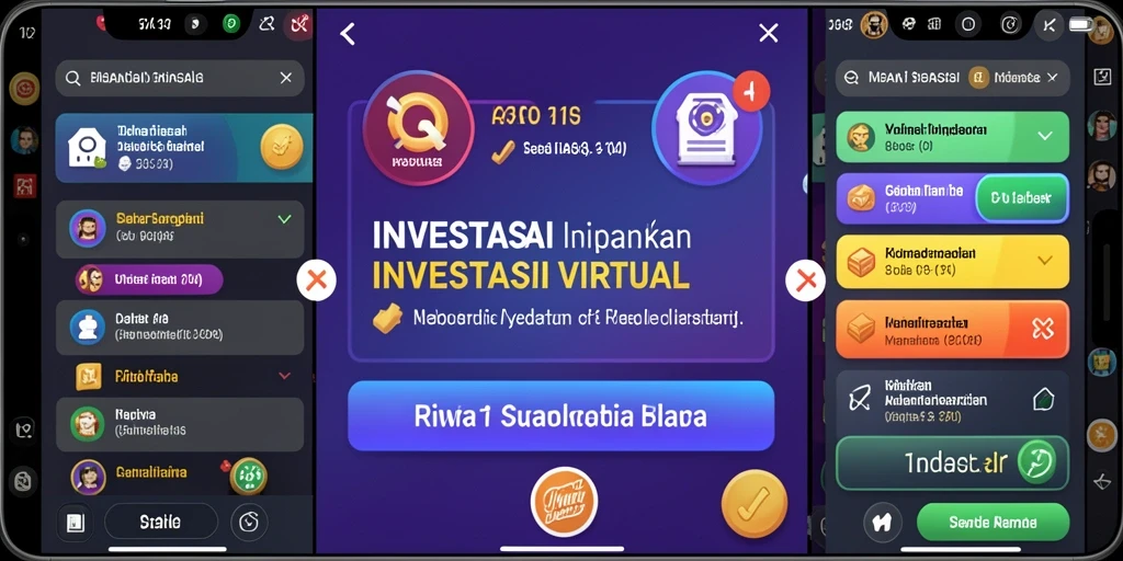 Tangkapan layar menunjukkan gameplay seru dan menarik.