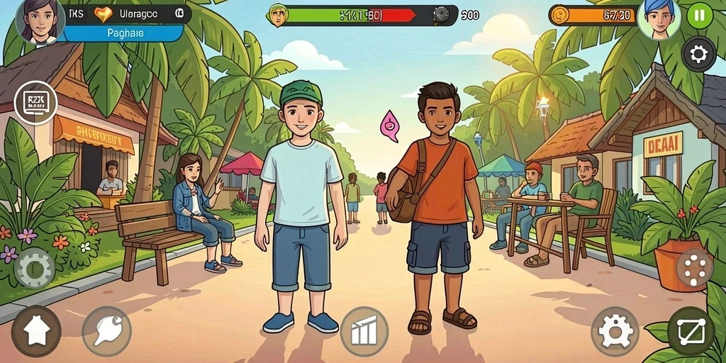 Tampilan antarmuka yang menarik dan mudah dinavigasi.