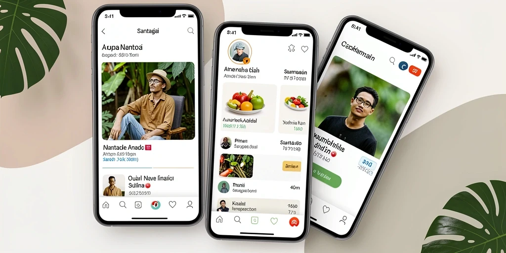 Tampilan antarmuka yang menarik dan modern.