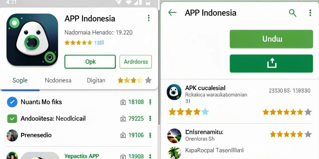 Tampilan antarmuka yang modern dan menarik.