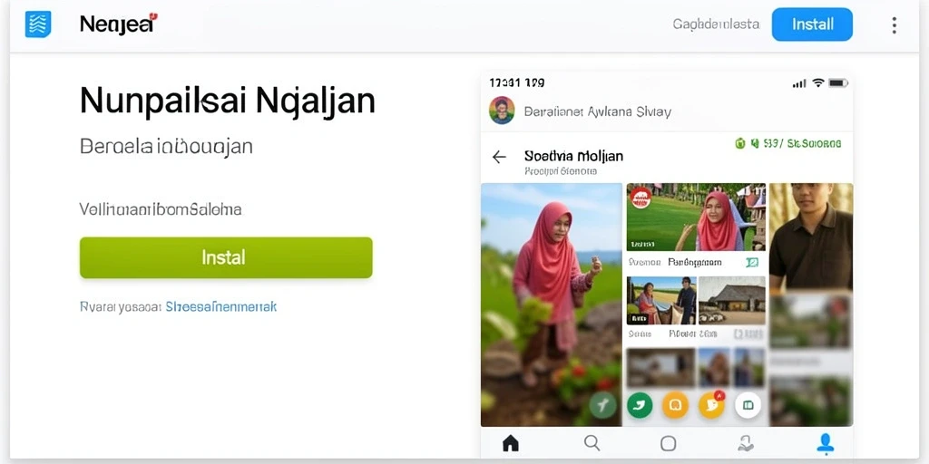 Tampilan antarmuka pengguna yang intuitif dan menarik.