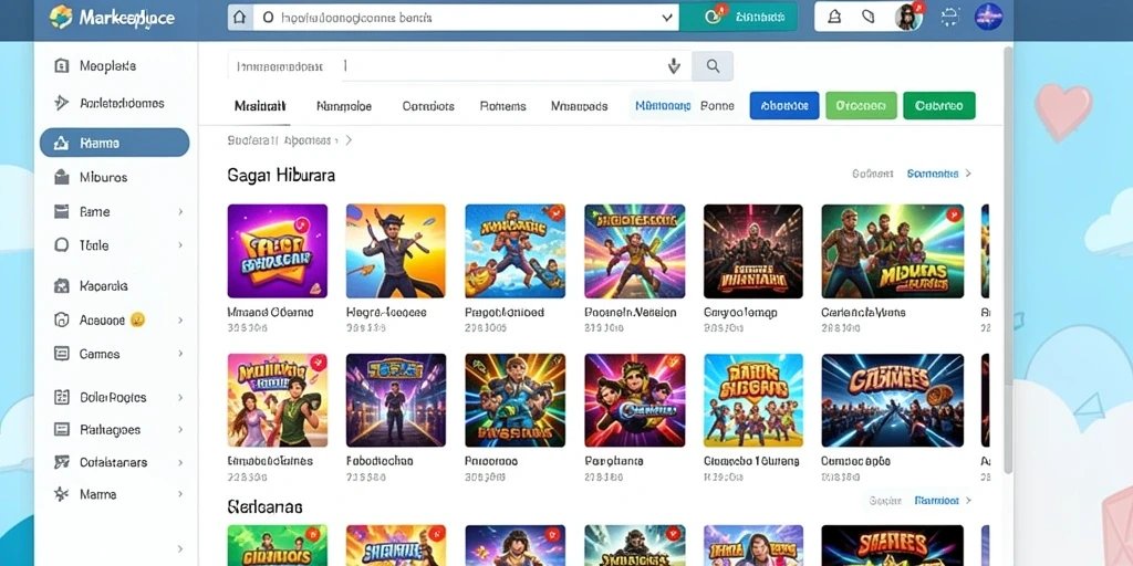 Tampilan awal permainan GOD77 yang menawan.