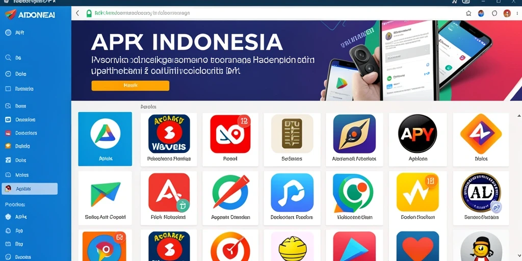 Tampilan antarmuka permainan yang cerah dan menarik.