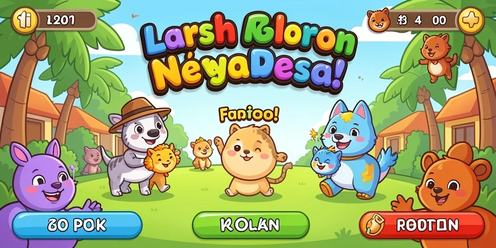 Tampilan antarmuka yang menarik dan modern.