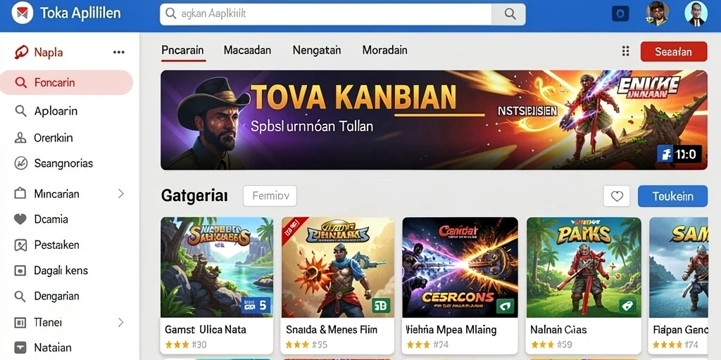 Tampilan antarmuka yang menarik dan mudah digunakan.