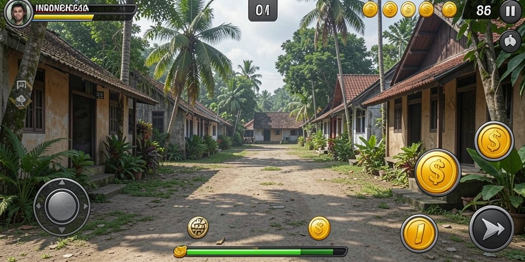 Tangkapan layar yang menunjukkan pertempuran epik antara naga.