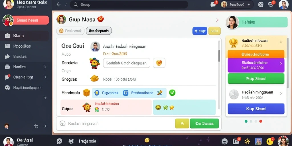 Tampilan antarmuka yang menarik dan mudah digunakan.