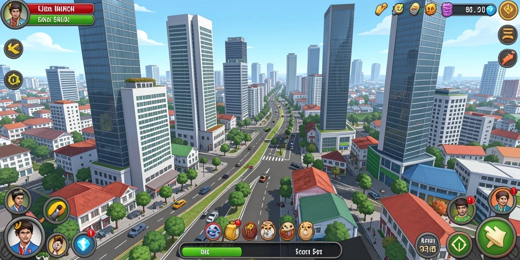 Tangkapan layar menampilkan grafik game yang memukau.