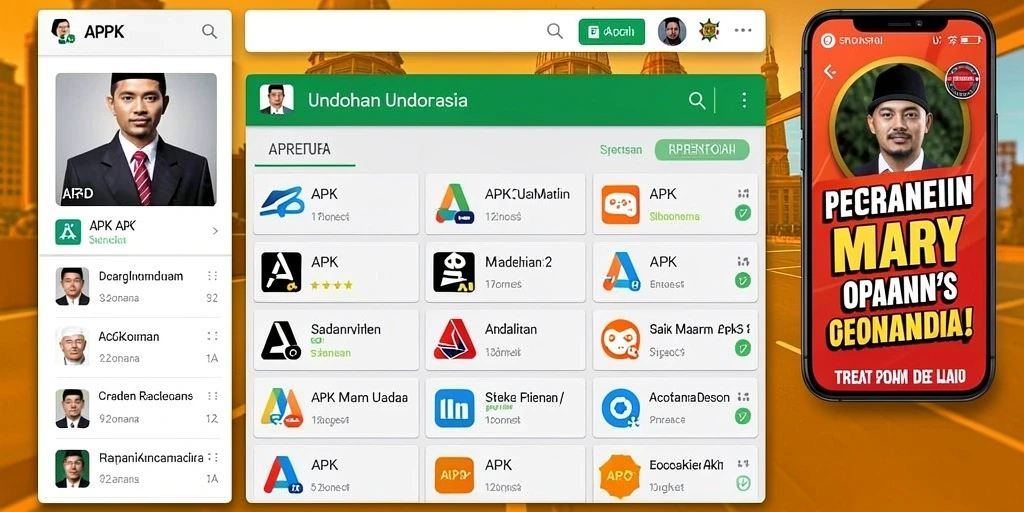 Tampilan awal yang menarik dan intuitif.