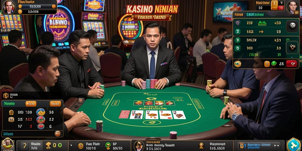 Tangkapan layar menunjukkan gameplay yang mendebarkan.