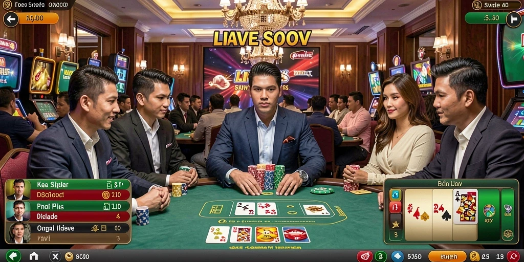 Tampilan awal game V98 yang memukau.